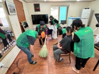 대소원면 새마을남여협, 홀몸노인 등 위한 미용 봉사