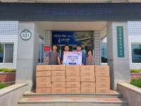 ㈜청정, 충주시 금가면 취약계층에 사골곰탕 기탁