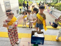 제천 홍광유치원, 자원순환 우유갑을 부탁해