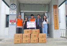 충주시 수안보면 지사협 박명래, 직접 수확한 햇감자 나눔