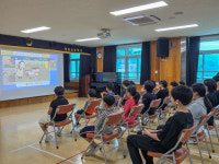 한송초등학교병설유치원, 화재대피훈련 실시