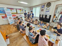 청주시 용암1동, 경로당 푸드아트 테라피 호응