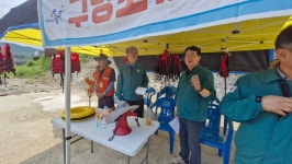김진석 충주부시장, 폭염 속 현장점검