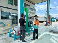 증평소방서, 여름철 셀프주유소 안전관리 실태 점검