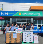 증평농협, 부추작목반 친환경 영농자재 지원