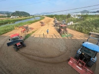 충주 대소원면 쌀전업농, 봄을 품은 요도천변 유채꽃 단지 조성