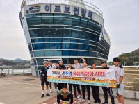 제천 백운중, 남한강 자전거길 100㎞ 도전 라이딩 성공