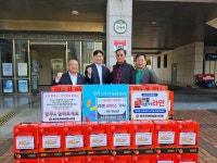 충주문화예술봉사협회, 연수동·칠금금릉동에 라면 40상자 기탁
