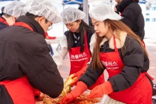 캄보디아 유학생 증평에서 K푸드의 맛 즐겨