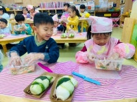 청주 봉명초등학교병설유치원, 김치의 날 요리체험