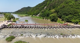 진천 농다리 전국 유명관광지로 급부상