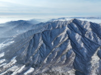 눈 내린 소백산 설경 장관