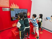 제천 명지초병설유, 어린이 안전 체험관 방문