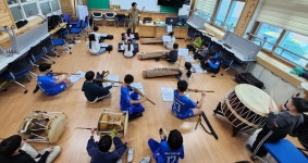 제천 금성초, 전교생이 함께하는 국악관현악단 눈길