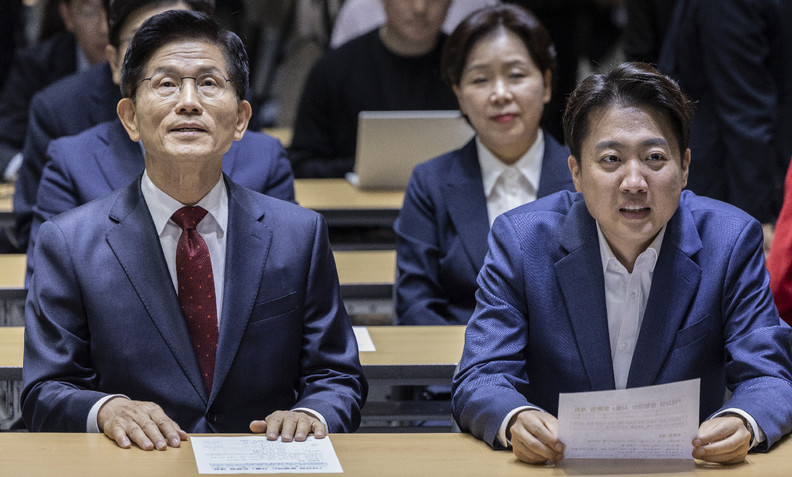 이준석 비상계엄 책임 세력 단일화 없다…김문수와의 단일화 논의 무산