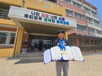 제천 장락초 이민용, 전국소년체전 롤러 부분 2관왕 달성