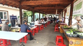 <시민기자>아름다운 안남 배바우 장터