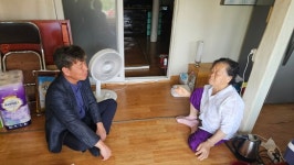 김종선 청주시 상당구청장, 남일면 무더위쉼터 점검