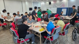 신백동 새마을남녀지도자협의회, 밀알한마음쉼터서 사랑의 자장면 나눔 봉사