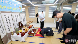 수능 대박 기원 충북 고교 수험생 응원 이어져