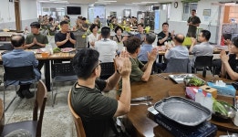 제천 보훈단체협의회, 3105부대 3대대 장병들 찾아 위문