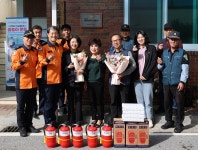 제천소방서, 안전 관리 우수 공동주택 선광로즈웰아파트 표창