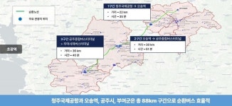 충남북 관광교통 순환노선 운행 개시…청주공항·오송역~공주·부여 2시간