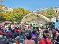 청주시 사창동 새마을회, 경로 효잔치 호응