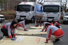 충북적십자사, 재난 대비 구호물자 정비