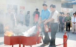 삼성SDI 천안사업장, 화재없는 마을 앞장