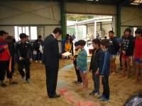 강경 산양초, 충남학생체전 씨름 입상