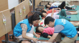 김기찬 충청외과 원장 노인 3000명에 영양주사