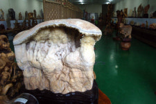 수석 전시장과 석갈비 한 곳에서 식후경