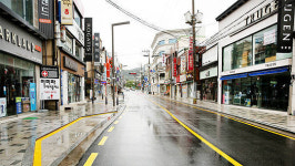 서산 시가지 전봇대 50년 만에 뽑힌다