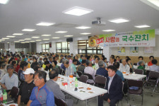 MG덕암나누미봉사회, ‘효사랑 국수잔치’ 벌여