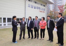대전서구의회 행정자치위원회,  옥녀봉 체육공원 등 현장점검