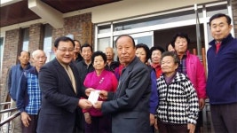 [사진]탄동농협, 10년째 어른신들 난방지 지원