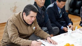 김동일 보령시장 32개 경로당 방문 돌입