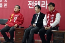 새누리 총선 후보들 정치 쇼 성공하자