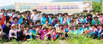 산내동 복지만두레, 감자야~ 행복을 나눠줘!