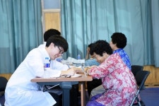 광석면 자율방범대와 경희대청록회 함께하는 의료봉사