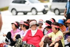 논산 연산면민 충남도청으로 태성화학 반대 집회