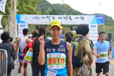 [10㎞ 여자부 우승] 황순옥 “지루하지 않은 대회”