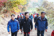 노은34지구~대전둘레산길 8구간 잇는 등산로 개통
