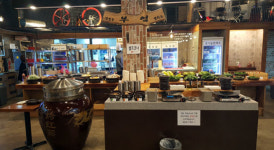 숙성고기와 유기농 쌈이 있는 외식명소 ‘조대포 가든 식당‘