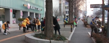 동구 용전동, 설맞이 국토 대 청결 행사