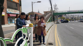 서부초, 학부모 힘 모아 안전한 등하굣길 만들어