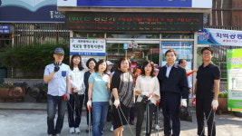 석교동, ‘목요 아침청소’ 운동 전개