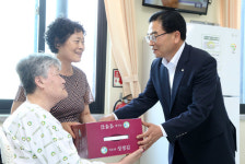 박수범 대덕구청장, 국가유공자 입원환자 위문