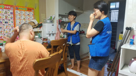 온양5동, 아산 I-COOP자연드림 반찬나눔 동아리, 장애인세대 결연